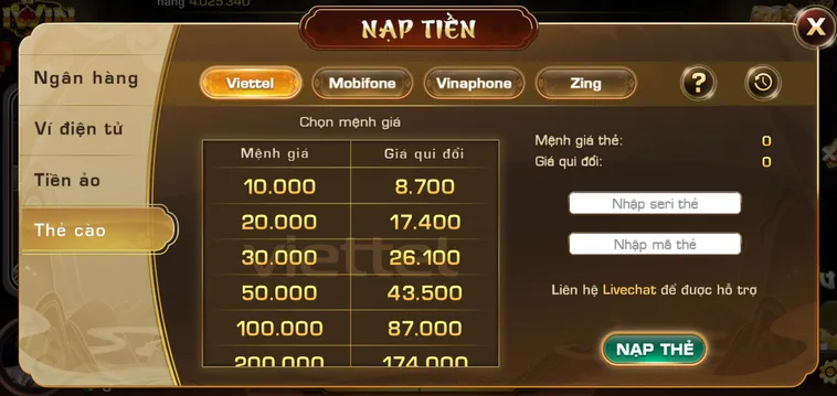 Nạp Tiền IWin Club Siêu Tốc Mở Ra Cánh Cửa Chinh Phục Kho Giải Trí Đỉnh Cao