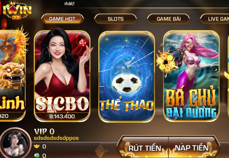 Sảnh Cá Cược Thể Thao iWin Club Đỉnh Cao Cá Cược Với Tỷ Lệ Ăn Thưởng Cực Cao